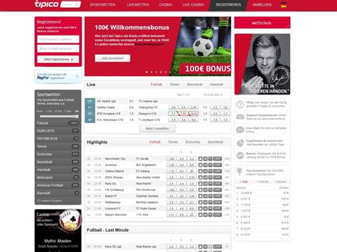 Tipico Online Sportwetten .